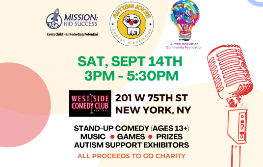 Autism Jokes: An Afternoon of Fundraising and Stand Up Comedy presented by NYC Autism Community and Autism Jokes